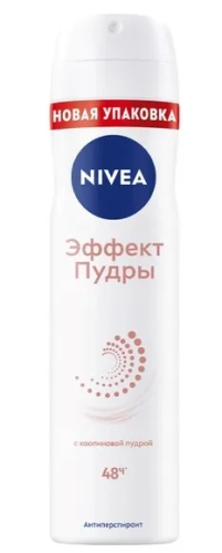 NIVEA антиперспирант жен. эффект пудры 150мл спрей 82287